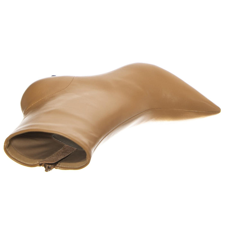 NIXIE DARK BEIGE - Stivaletti alla Caviglia Donna Beige JCSR793D-B01B-014-DB . JEFFREY CAMPBELL 
