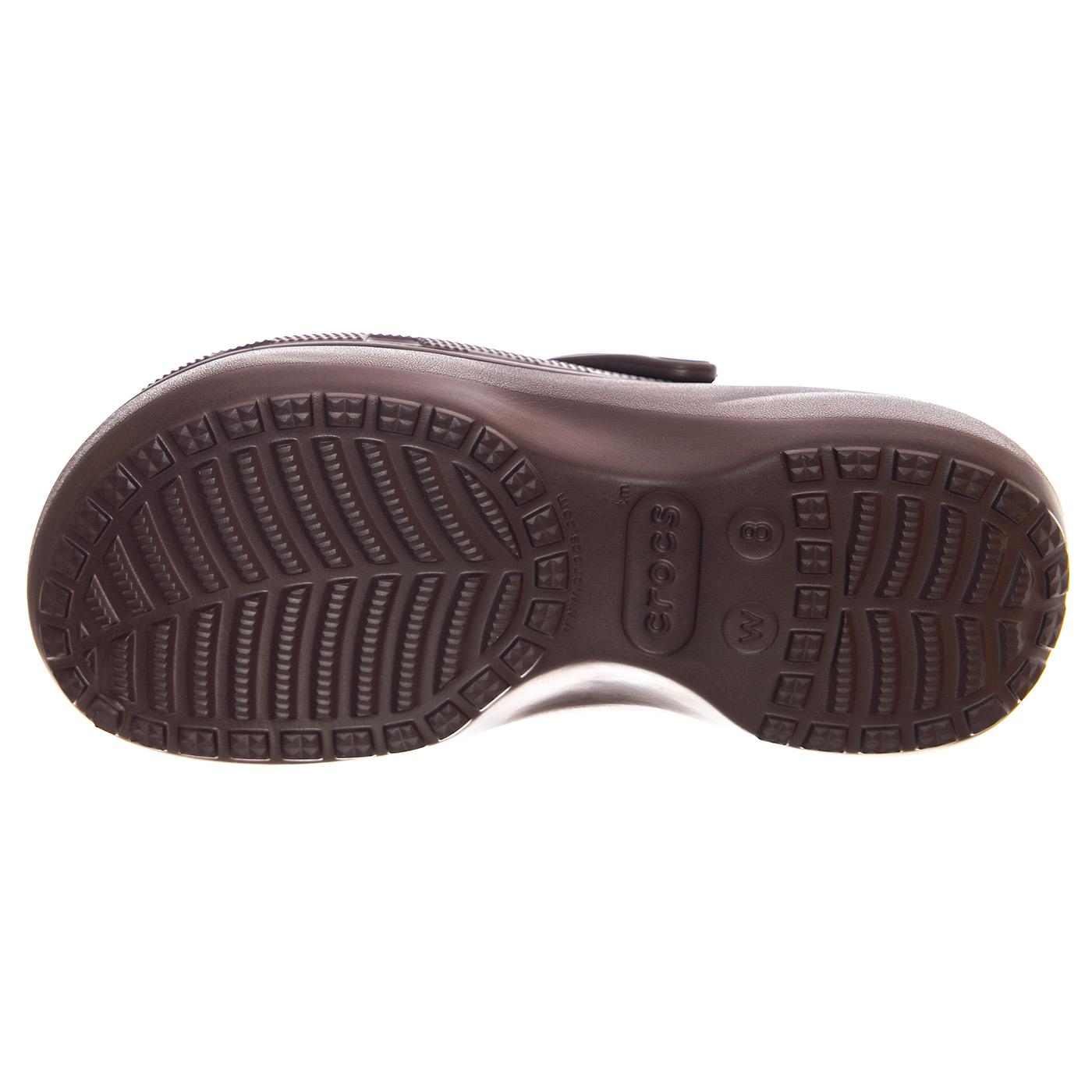 Classic Platform Lined Clog W DKCH - Sandali Donna Bordeaux CR.207938-DKCH  CROCS 