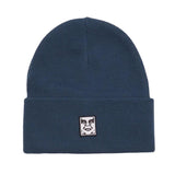 Mütze mit aufgesetztem Logo-Manschette – Lila Strickmütze von OBEY ACCESSORIES