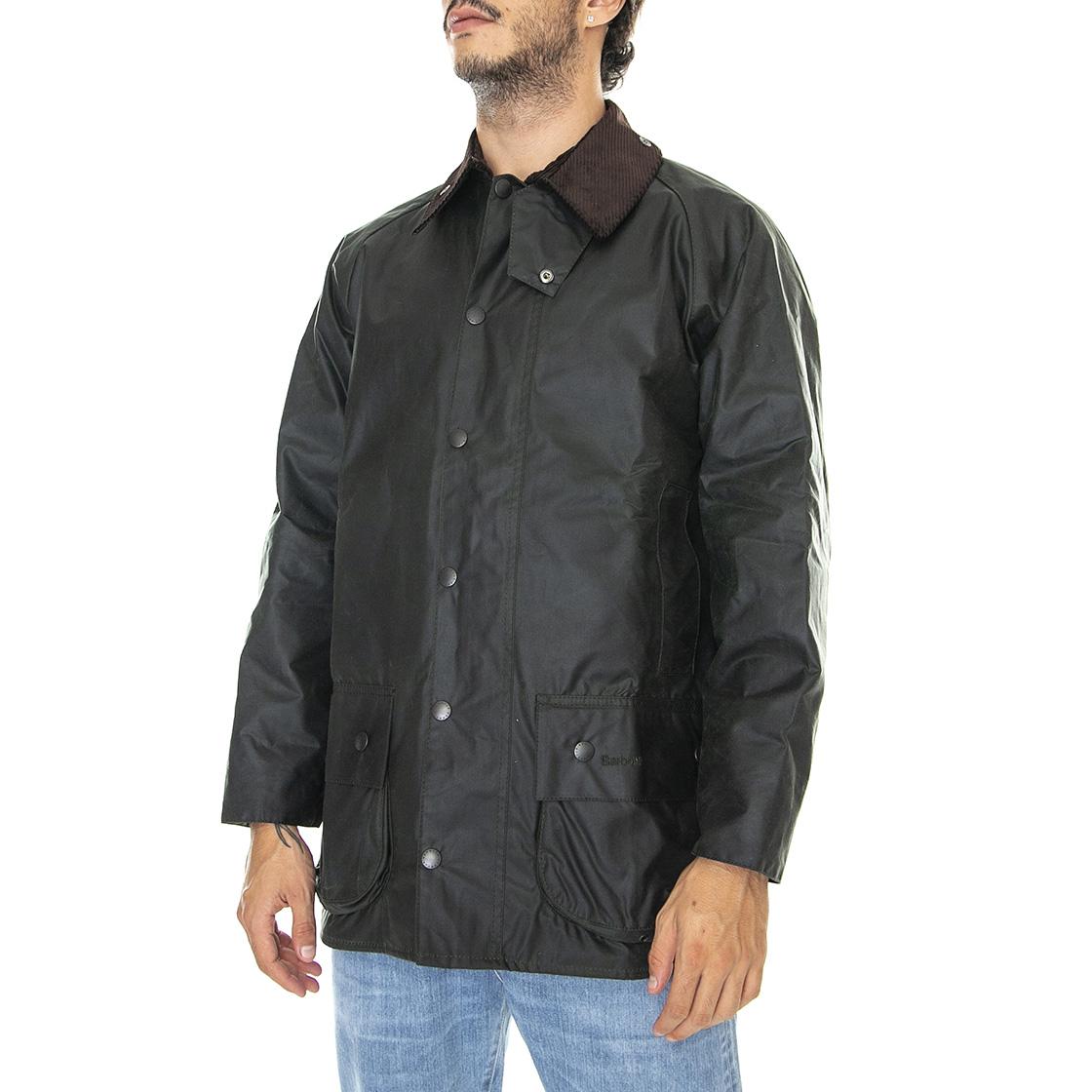Beaufort Wax Jacket Sage - Giacca Invernale Uomo Verde FW22-MWX0017-SG91 . BARBOUR 
