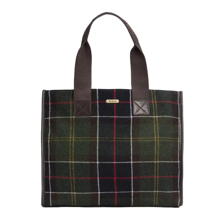 Barbour Turnberry Tartan Tote Bag - Borsa Tote Tartan LBA0424 OL91 BARBOUR 