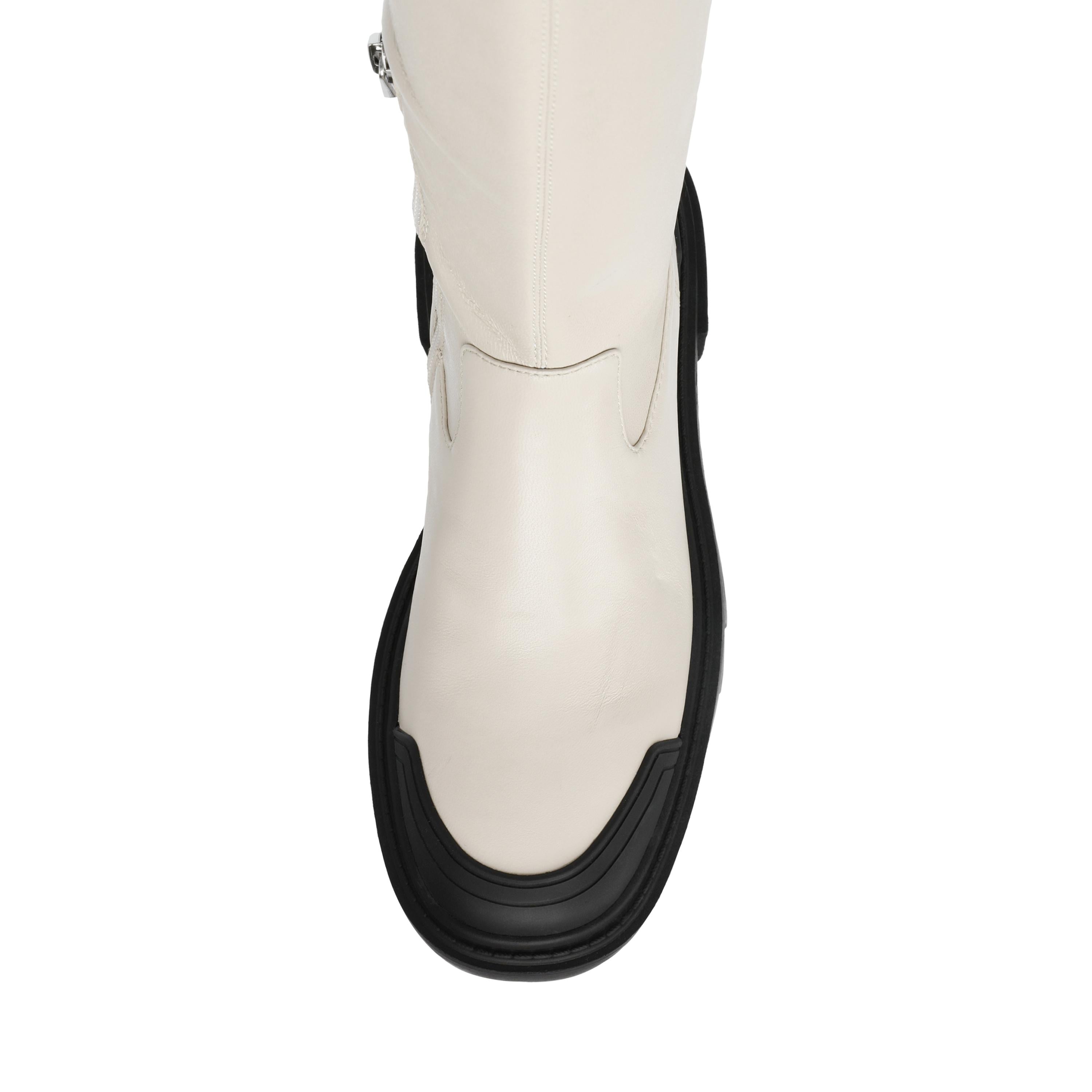 Avalanche Bone / Black - Stivali Donna Bianchi SMSAVALANCHE-BON  STEVE MADDEN 