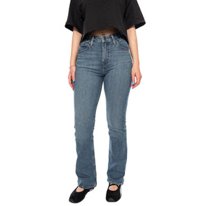 BREESE BOOT VALIANT BLUE - Pantaloni Denim Jeans Donna Blu 112355273 BL LEE 