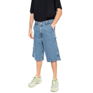 WORKWEAR SKATER SHORT KENNY - Bermuda Denim Jeans Uomo Blu 112377677 BL LEE 