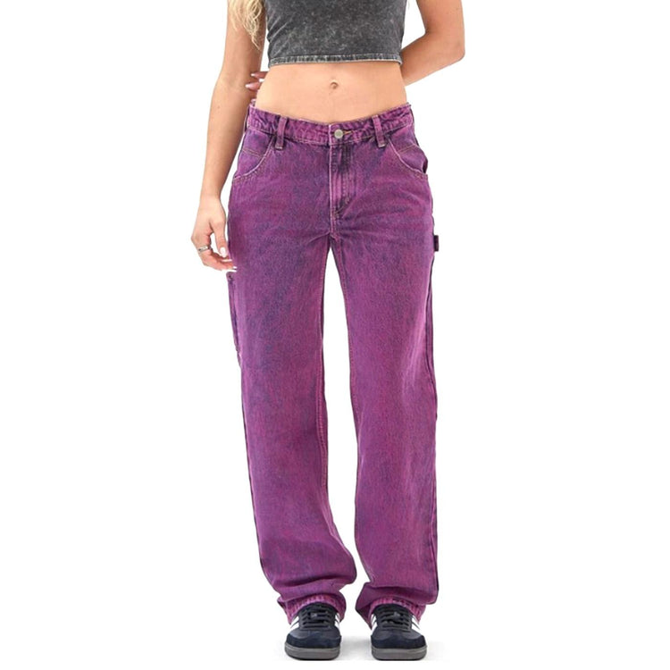 Go Kit Carpenter Pant Go Acid Fuchsia - Pantaloni Denim Jeans Donna Viola W3BG10D4XY6-F68R  GUESS ORIGINALS 