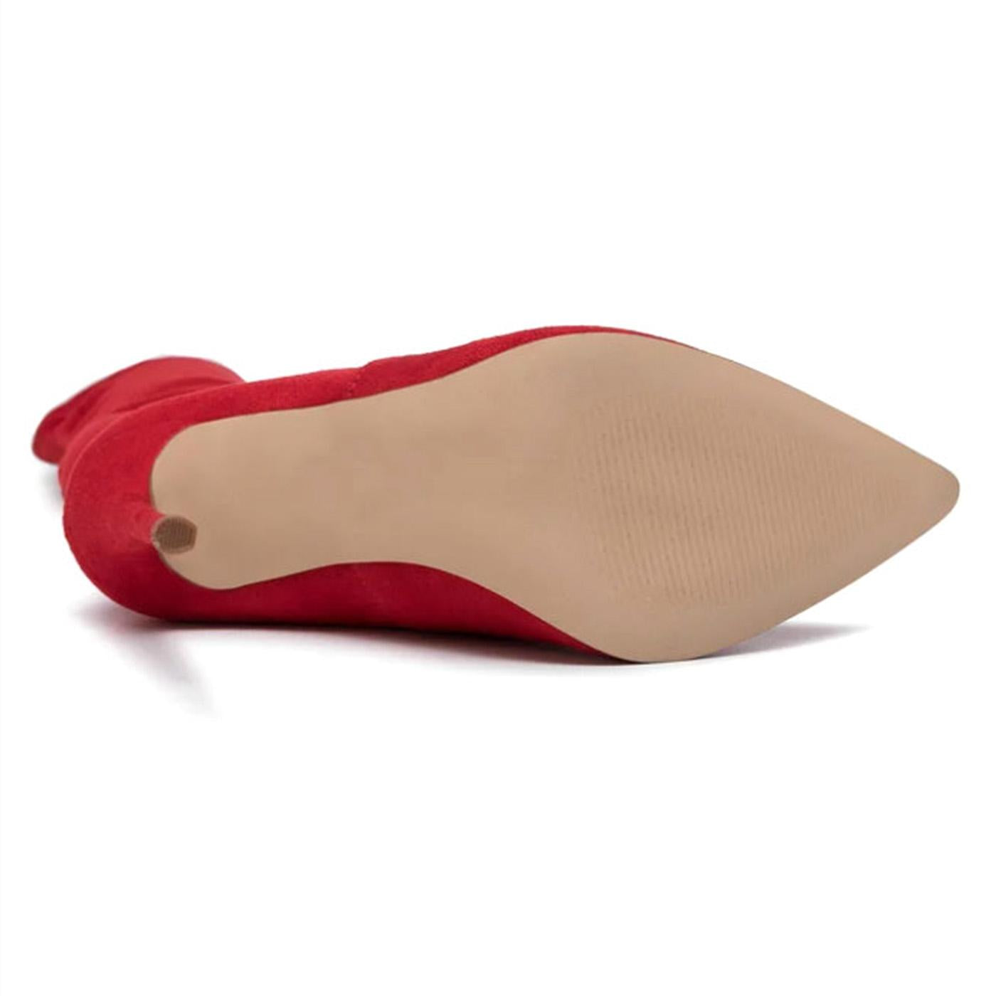 DADE RED MICROSUEDE - Stivali Alti Donna Rossi SMSDADE-RED . STEVE MADDEN 