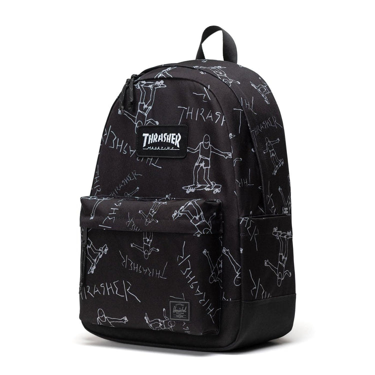 Thrasher Gonz Herschel Classic XL Backpack Black - Zaino Nero 11646-00001-OS 00001 HERSCHEL 