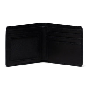 Hank Wallet Leather Black - Portafogli Nero 11151-00001-OS  HERSCHEL 