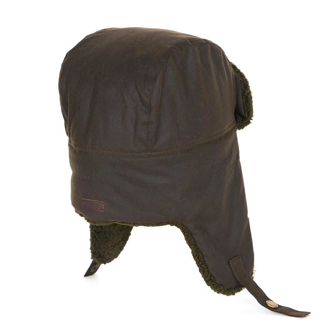 Morar Wax Trapper Olive - Cappello Verde FW22-MHA0710-OL71  BARBOUR 