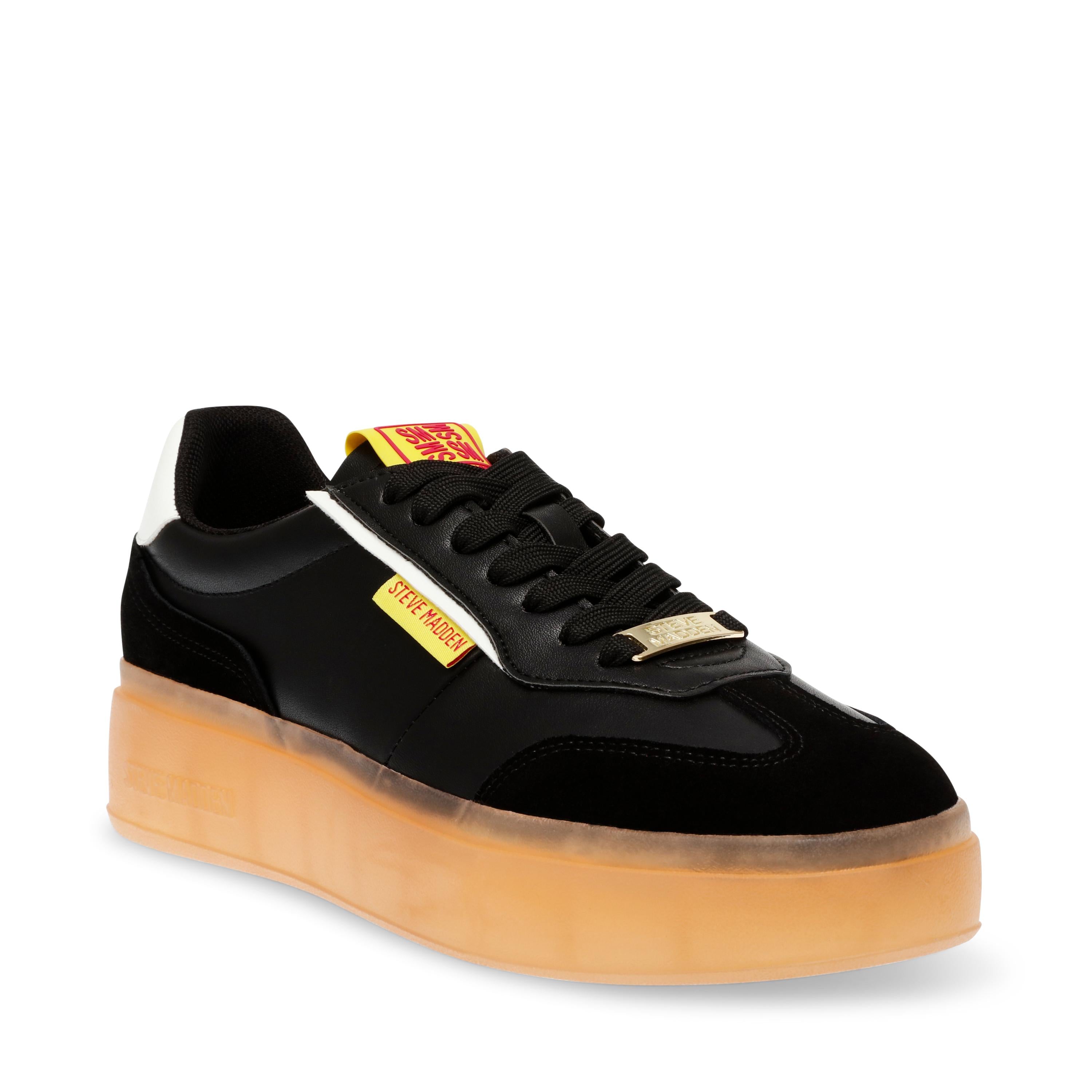 Tip-Off Black - Scarpe Stringate Profilo Basso Donna Nere SMPTIP-OFF-1  STEVE MADDEN 