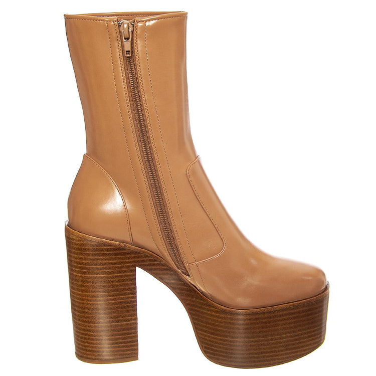 W' Mexique-2 Nude Pu - Stivali Donna Marroni JCS JC-883-3-10 -NUD  JEFFREY CAMPBELL 
