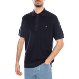 Thornley Knitted True Navy - Polohemd Herren Dunkelblau FARAH