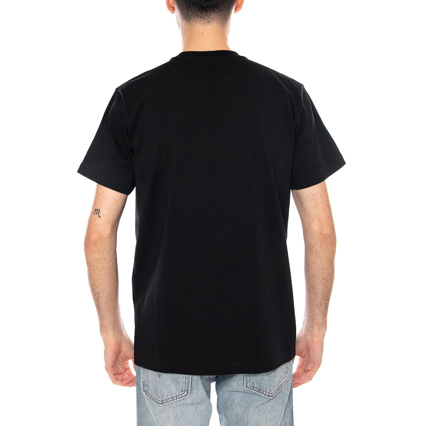 Established Works Bold Tee SS Black - Maglietta Girocollo Uomo Nera 131080365 BLK OBEY 