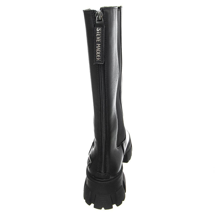 TRANSCEND BLACK LEATHER - Stivale Donna Nero SMSTRANSCEND-BLK . STEVE MADDEN 