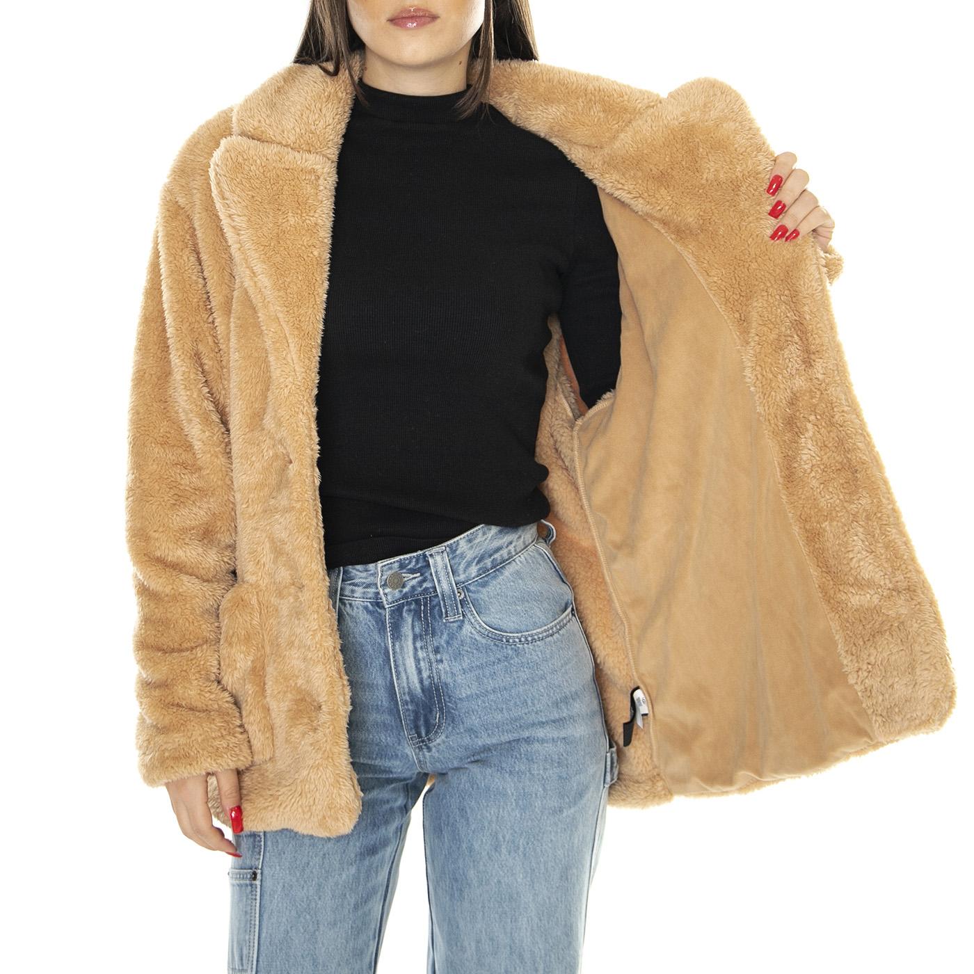 Shailee Sherpa Travel Cardigan Oolong - Giacca Donna Marrone UGC1131492-OLN  UGG 