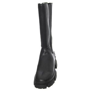 TRANSCEND BLACK LEATHER - Stivale Donna Nero SMSTRANSCEND-BLK . STEVE MADDEN 