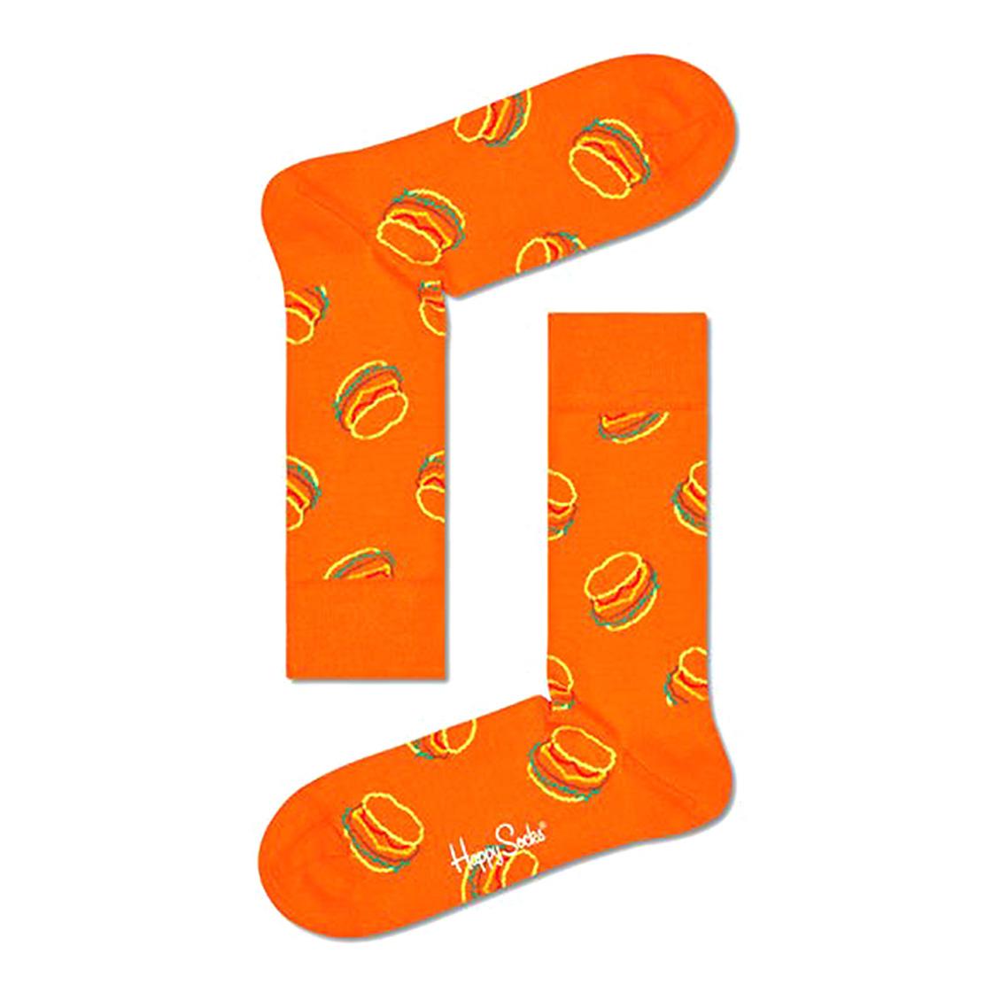 Lunch Time Sock - Calzini Arancioni LUT01-2700 . HAPPY SOCKS 