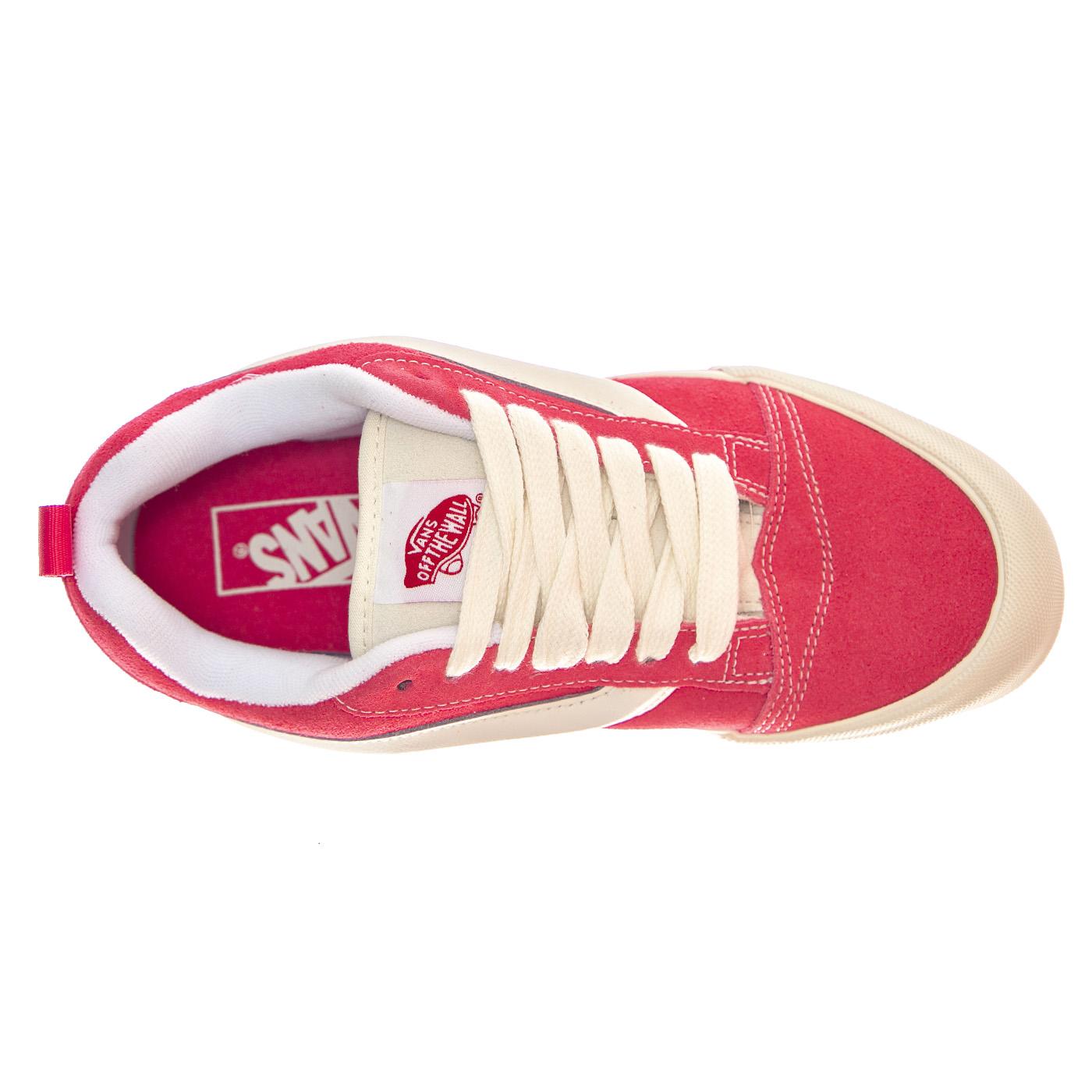 Knu School Pink / True White - Scarpe Profilo Basso Uomo Rosa VN0009QCBJ11  VANS 