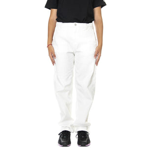 W' Pierce Pant Straight Wax Faded - Pantaloni Denim Jeans Donna Bianchi I030289-D6FH  CARHARTT WIP 