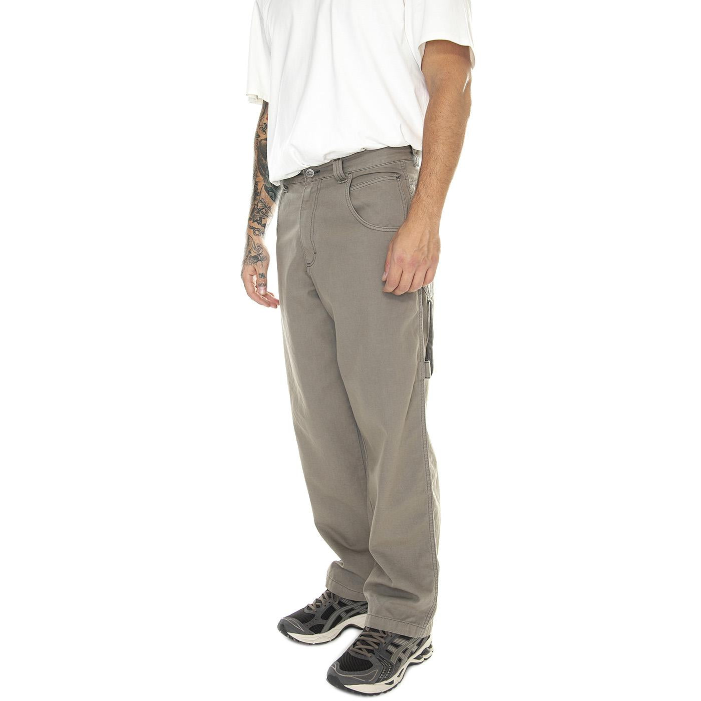 Pantalone Lungo Grigio Ricamo Grigio CNVS-00C  BLUESKIN 
