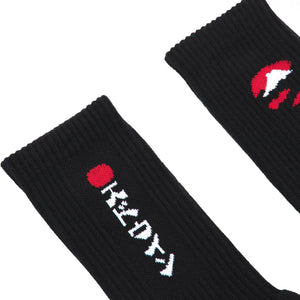 Kamifuji Sock Black - Calzini Neri I032679.89.67.-89.67 . EDWIN 