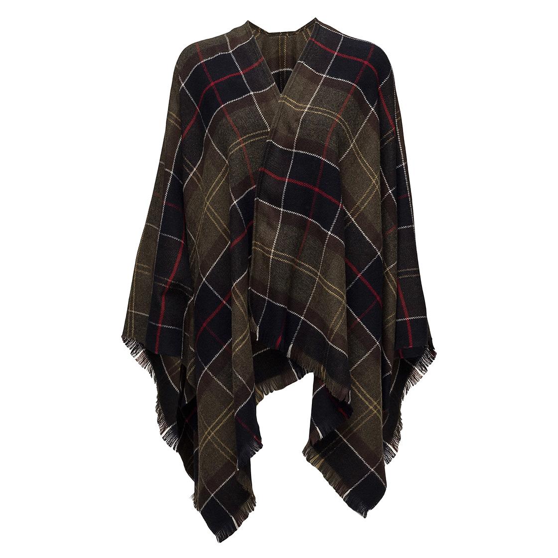Staffin Tartan / Multicoloured Poncho LSC0184-TN11  BARBOUR 
