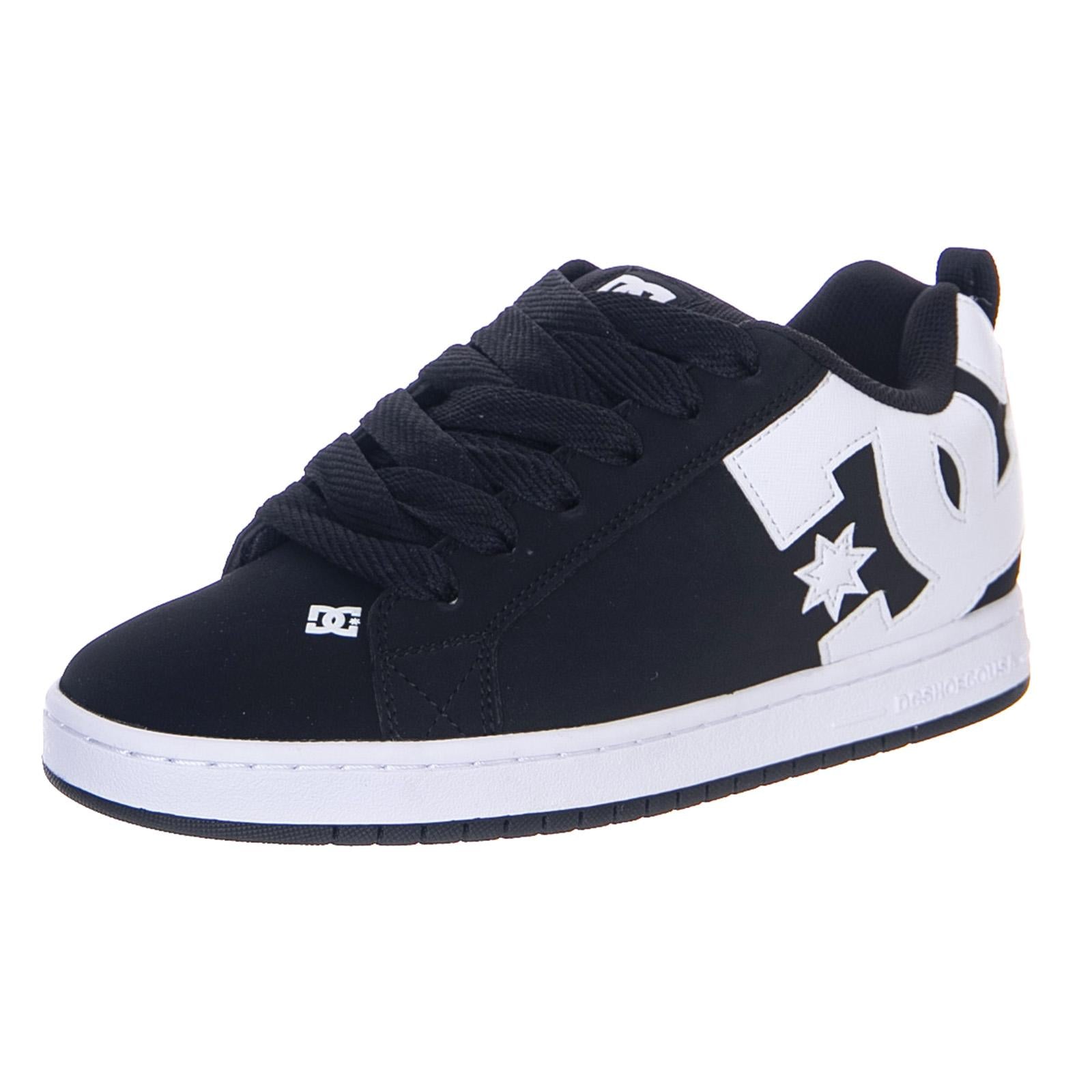 Court Graffik Shoes Black - Scarpe Stringate Profilo Basso Uomo Nere 300529-001  DC 