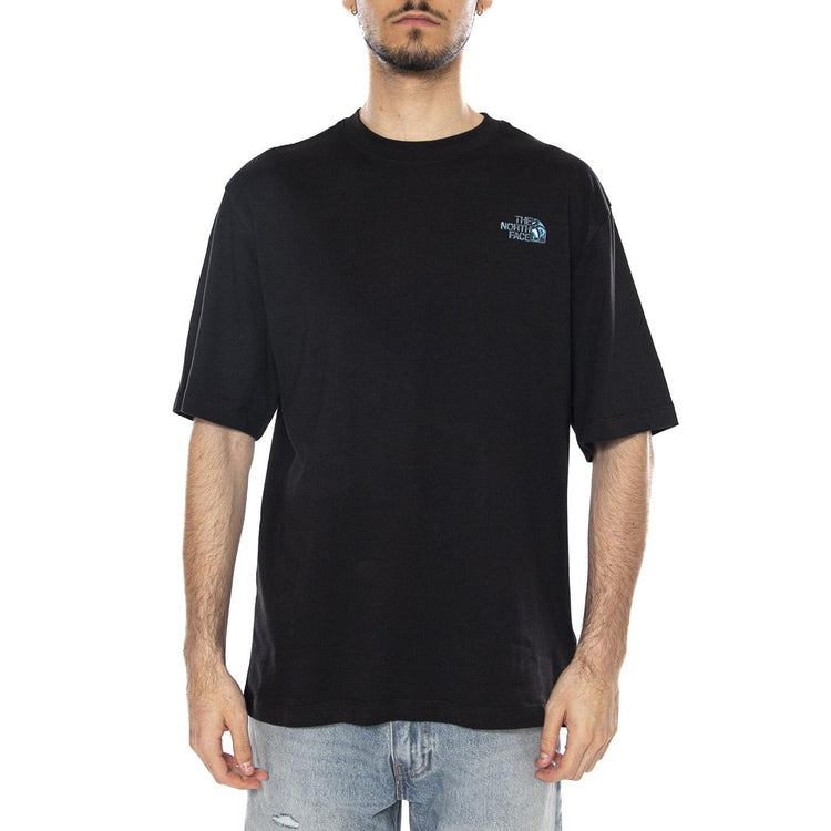 M LQD BOX NSE OS SS TEE - Maglietta Girocollo Uomo Nera NF0A8G9W JK31 THE NORTH FACE 