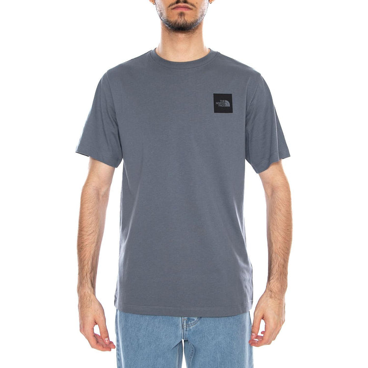 M Evo Box HD RG SS Granite Grey - Maglietta Girocollo Uomo Grigia NF0A8G9C 0U31 THE NORTH FACE 