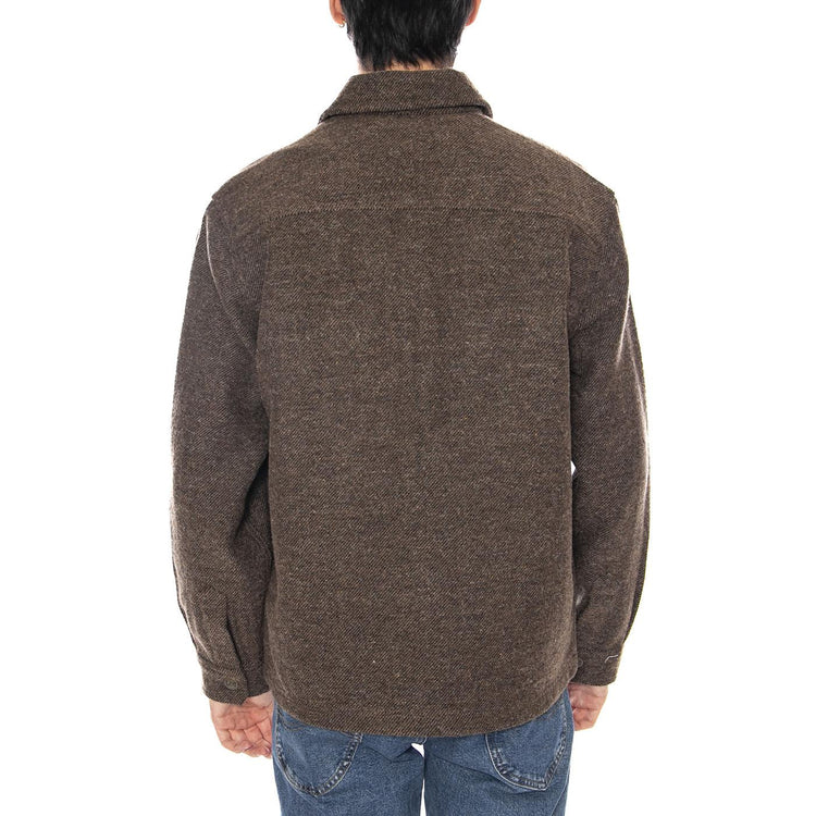 Overshirt Brwon Jaspe - Giacca Sovracanicia Uomo Marrone 112371313  LEE 
