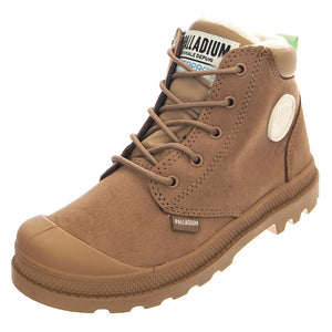 Pampa Hi Cuff Wps Oz Nude Brown - Stivaletti Profilo alla Caviglia Bambino / Bambina Marroni PAK57217-254-M  PALLADIUM 