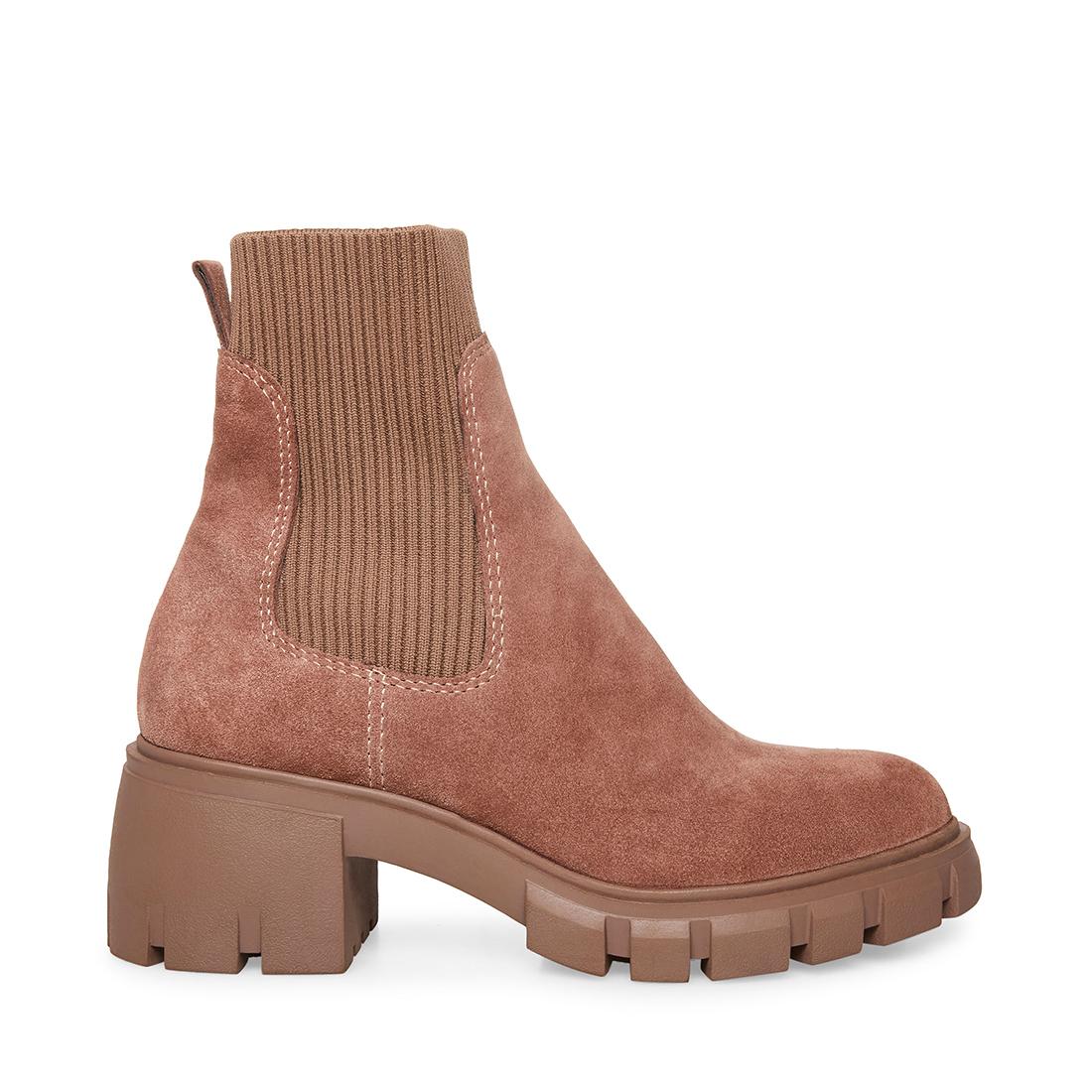 Hutch Taupe Suede - Stivaletti Donna Marroni SMSHUTCH-TAU  STEVE MADDEN 