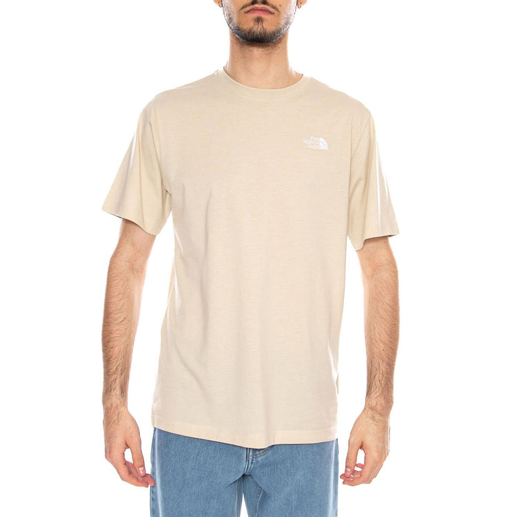 M Evo SD Reg SS Tee Desert Stone - Maglietta Girocollo Uomo Beige NF0A8CZ2 DOM1 THE NORTH FACE 