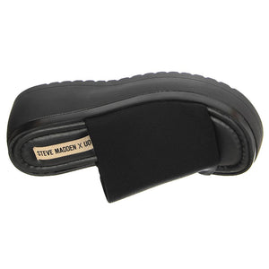 Scrunchy Black - Sandali Donna Neri SMSSCRUNCHY-BLA  STEVE MADDEN 