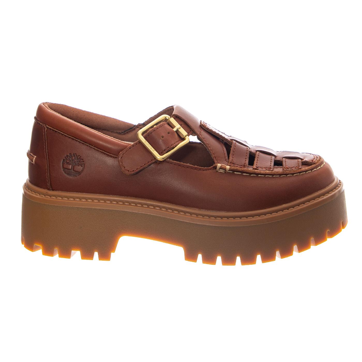 tst Buckle Shoe Rust Full Grain - Mocassini con Tacco Donna Marroni TB0A4188 EM61 TIMBERLAND 
