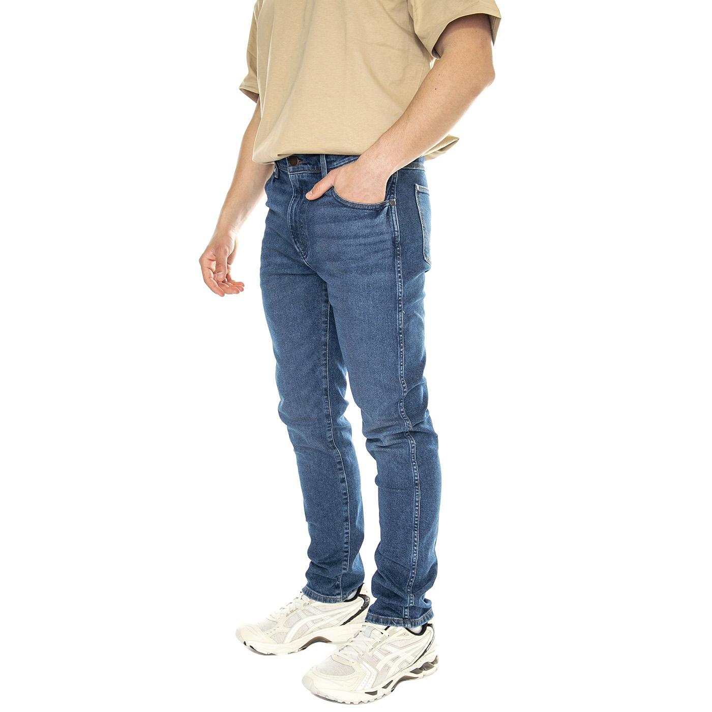 Larston Country Boy Denim Pants - Pantaloni Denim Jeans Uomo Blu W18S8423M  WRANGLER 