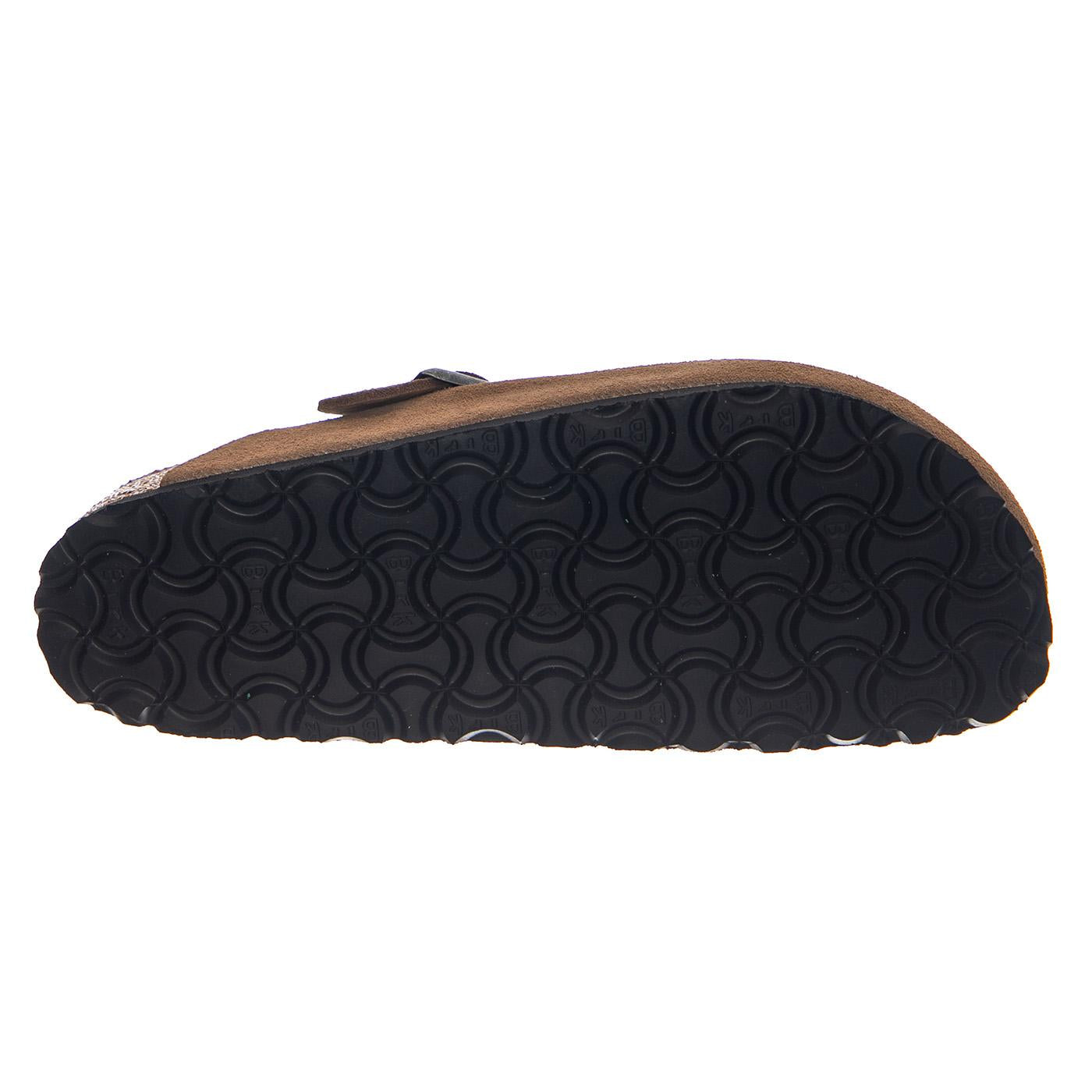 Boston SFB Dark Tea, Suede Leather - Sandali Uomo Marroni 1030861 DRT BIRKENSTOCK 