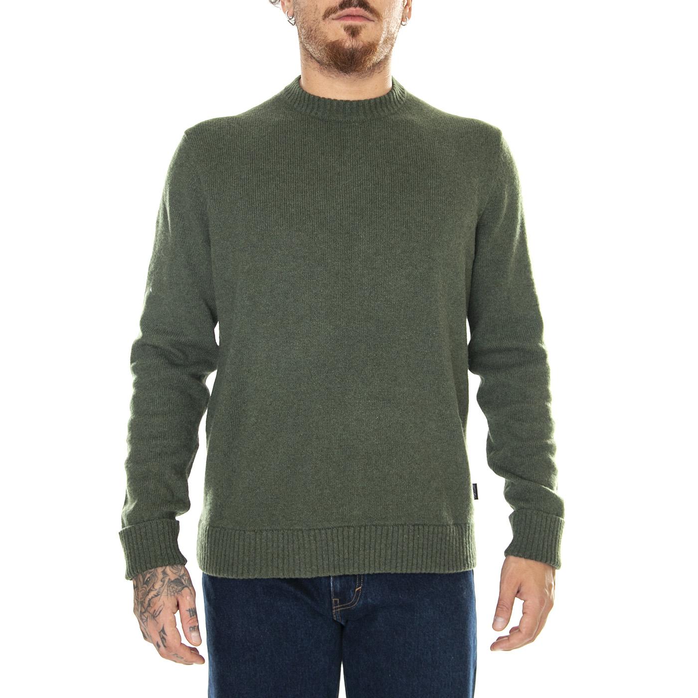 M's Recycled Wool-Blend Sweater Basin Green - Maglione Girocollo Uomo Verde 50655-BSNG  PATAGONIA 