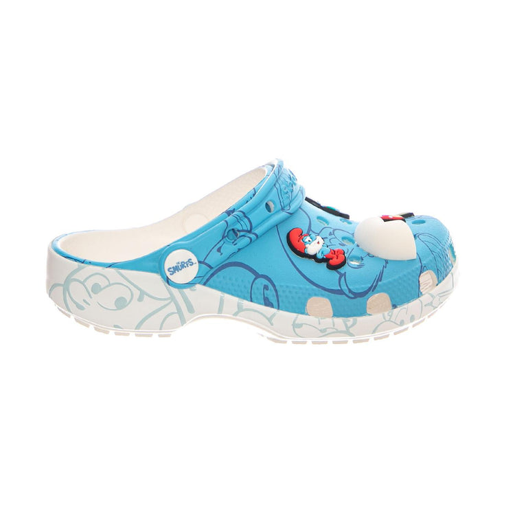 SMURFS CLASSIC CLOG K-MLT - Sandali Bambini Blu CR.210821-MLT . CROCS 