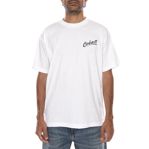 S/S PUP T-SHIRT - Maglietta Girocollo Uomo Bianca I037537 02XX CARHARTT WIP 