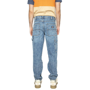 Garyville Denim Rinsed Fade - Pantaloni Denim Jeans Uomo Blu DK0A4XECK211  DICKIES 
