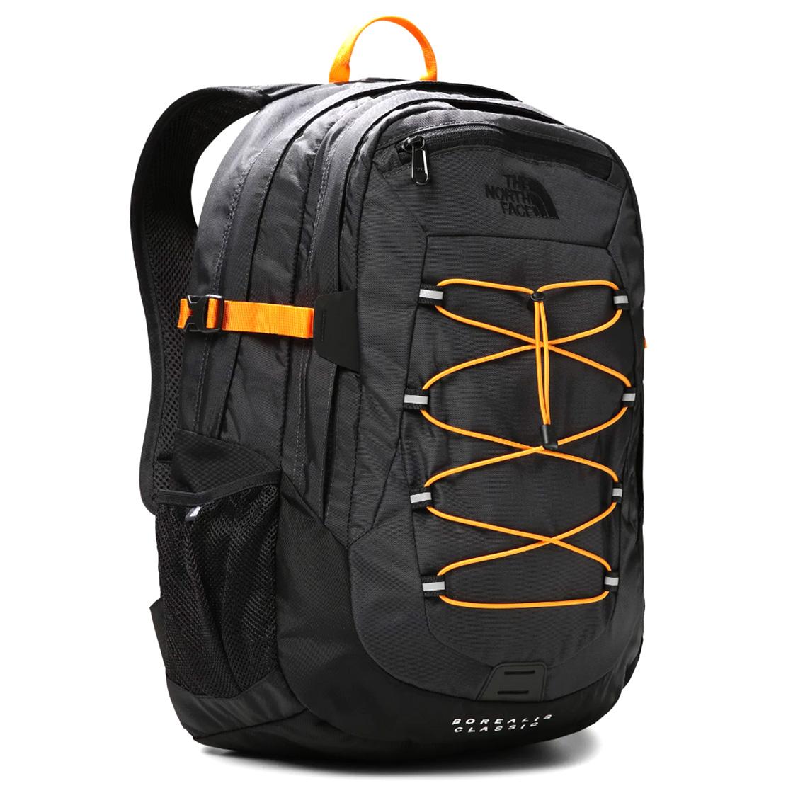 Borealis Classic Asphalt Grey / Cone Orange - Zaino Nero / Arancione NF00CF9C8A31  THE NORTH FACE 