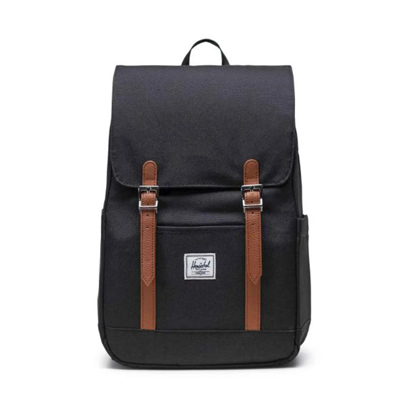 HERSCHEL RETREAT SMALL BACKPACK BLACK - Zaino Nero 11400-00001-OS 00001 HERSCHEL 
