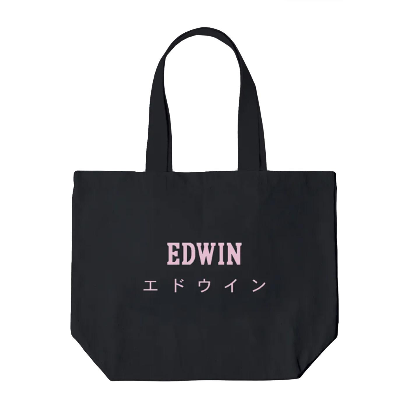 Edwin Tote Bag Shopper Black - Borsa Shopping Bag Nera I024153.89.V4.  EDWIN 