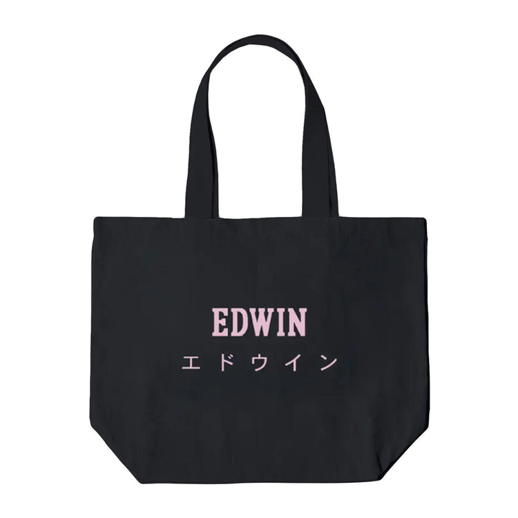 Edwin Tote Bag Shopper Black - Borsa Shopping Bag Nera I024153.89.V4.  EDWIN 