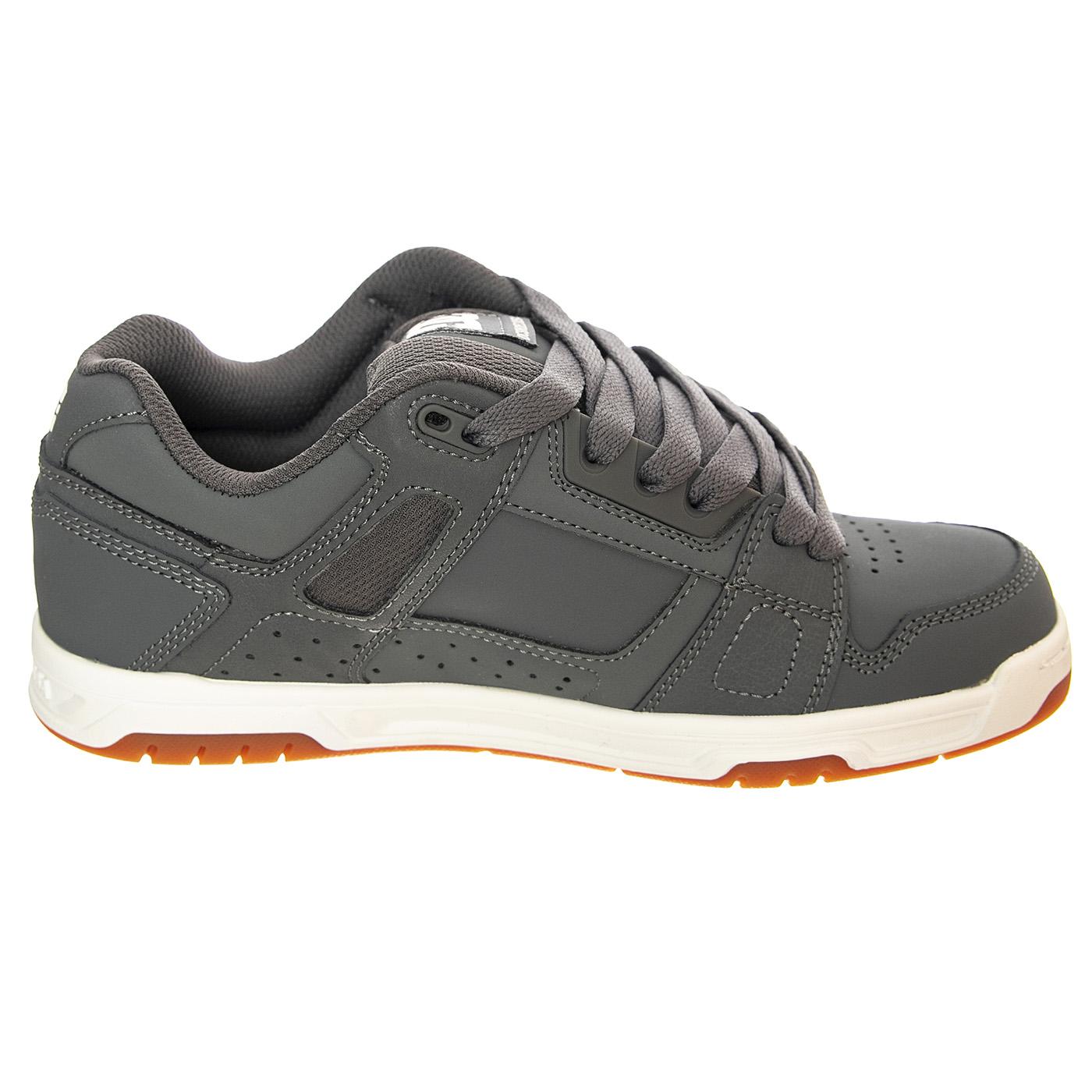 DC Shoes Stag Grey / Gum - Scarpe Stringate Profilo Basso Uomo Grigie 320188-2GG  DC 