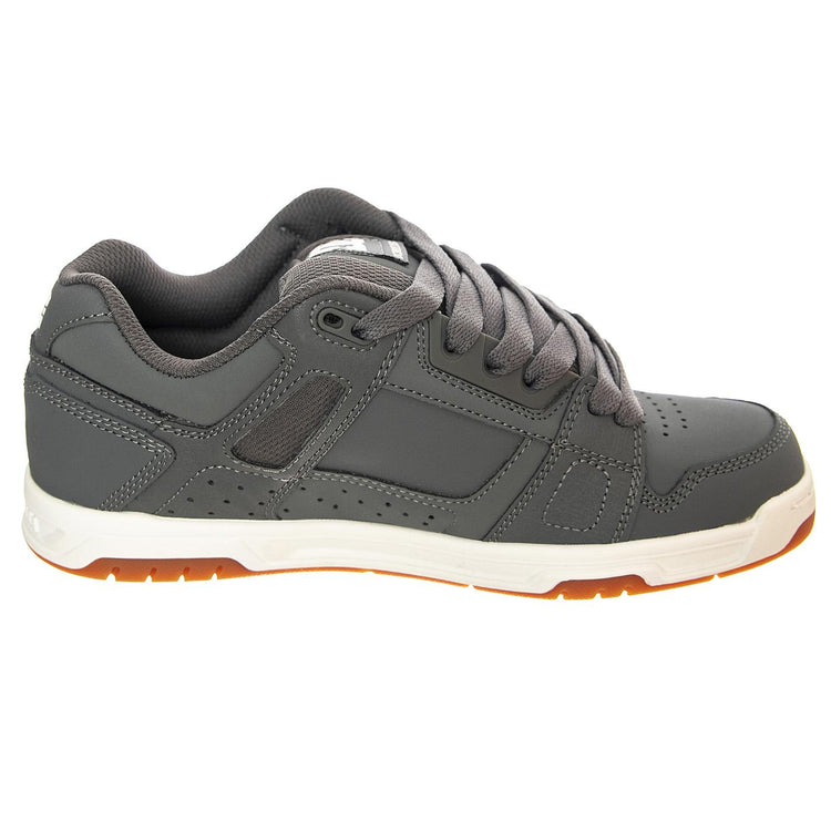 DC Shoes Stag Grey / Gum - Scarpe Stringate Profilo Basso Uomo Grigie 320188-2GG  DC 