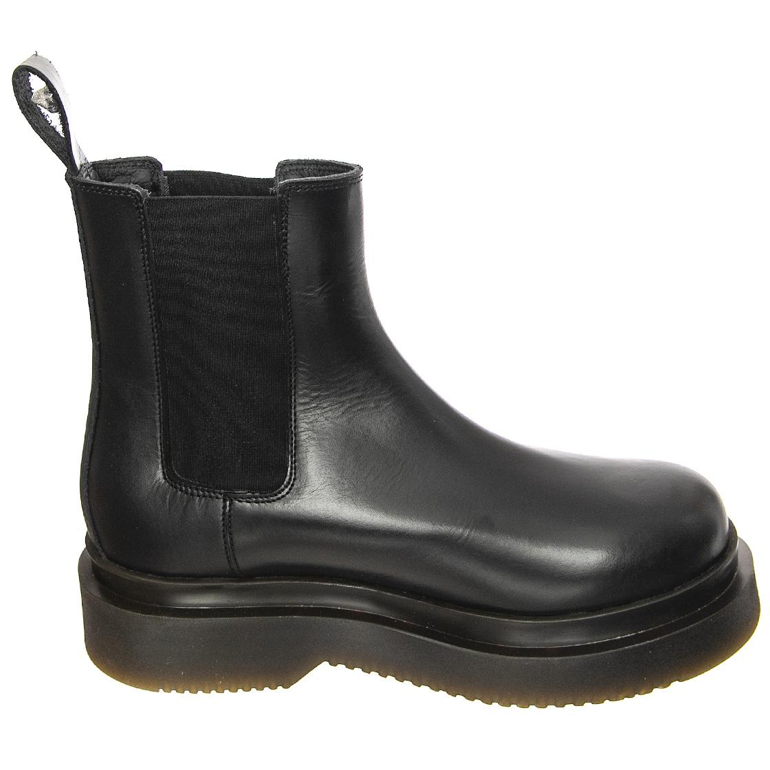 T BAND 08 GREASY BLACK - Stivaletti alla Caviglia Donna Neri BTSTBAND08.BKG . MR BOOTS 