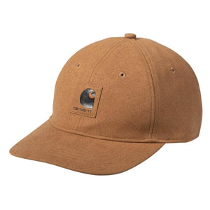 Suede Cap Hamilton Brown - Cappellino con Visiera Marrone I033723.HZXX  CARHARTT WIP 