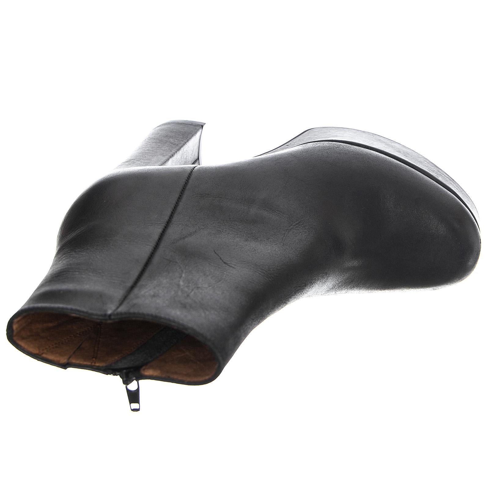  JC-R33A-B01-BLK LEATHER  JEFFREY CAMPBELL 